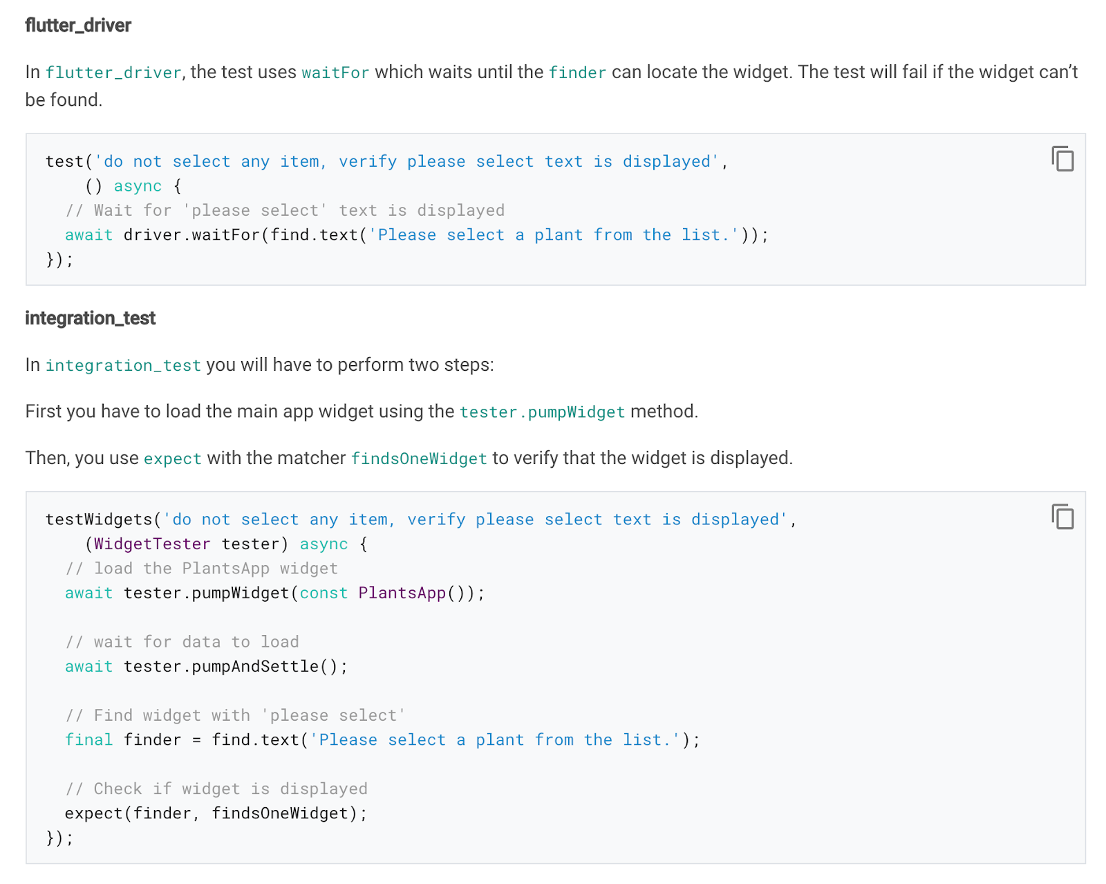 *An example from the new flutter_driver to integration_test migration guide*
