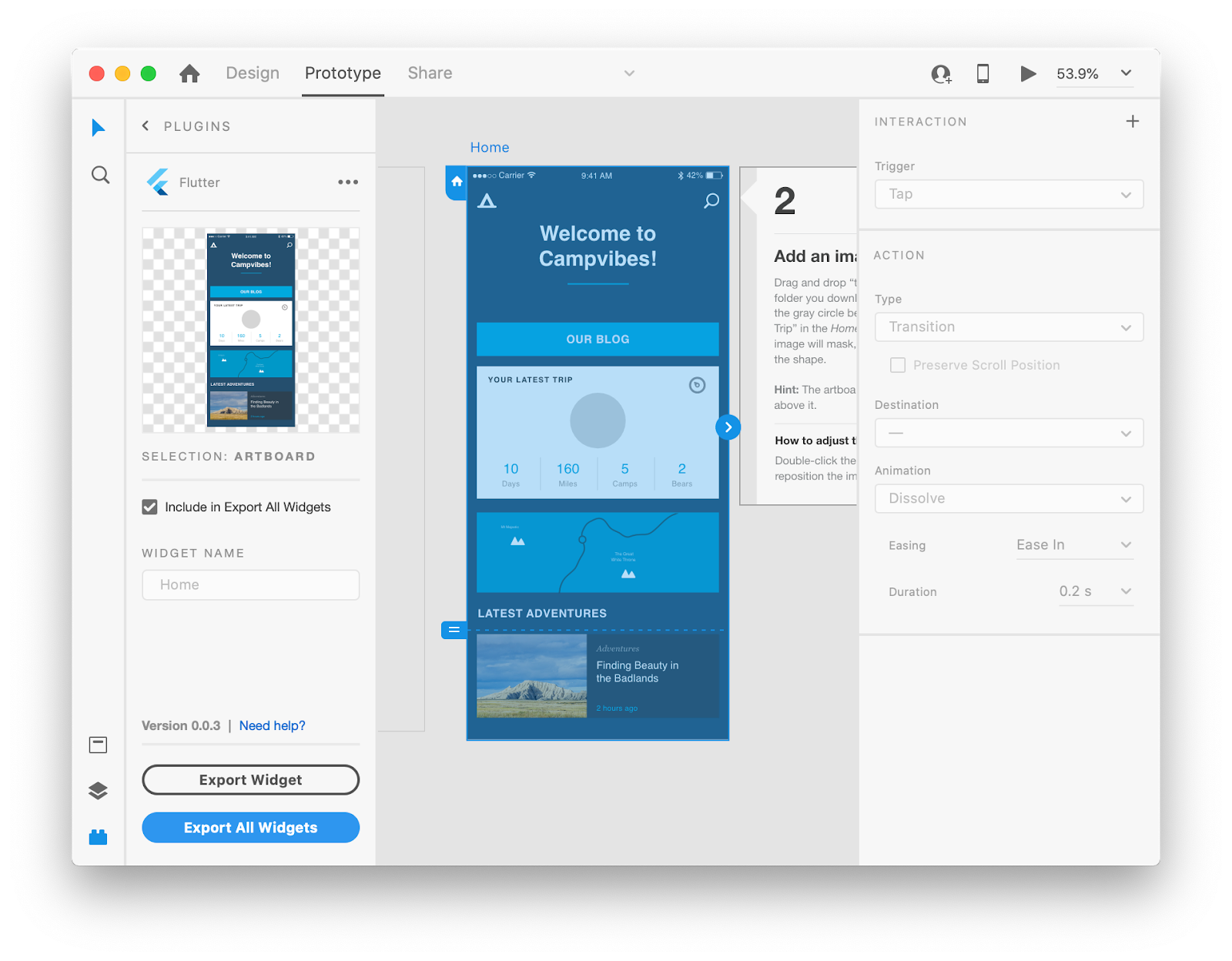 Exporting from Adobe XD to Flutter is now just a plugin away.