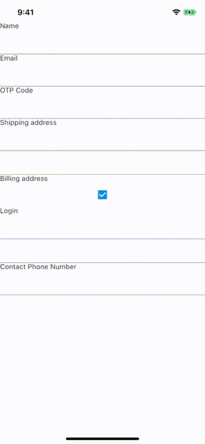 Autofill in action