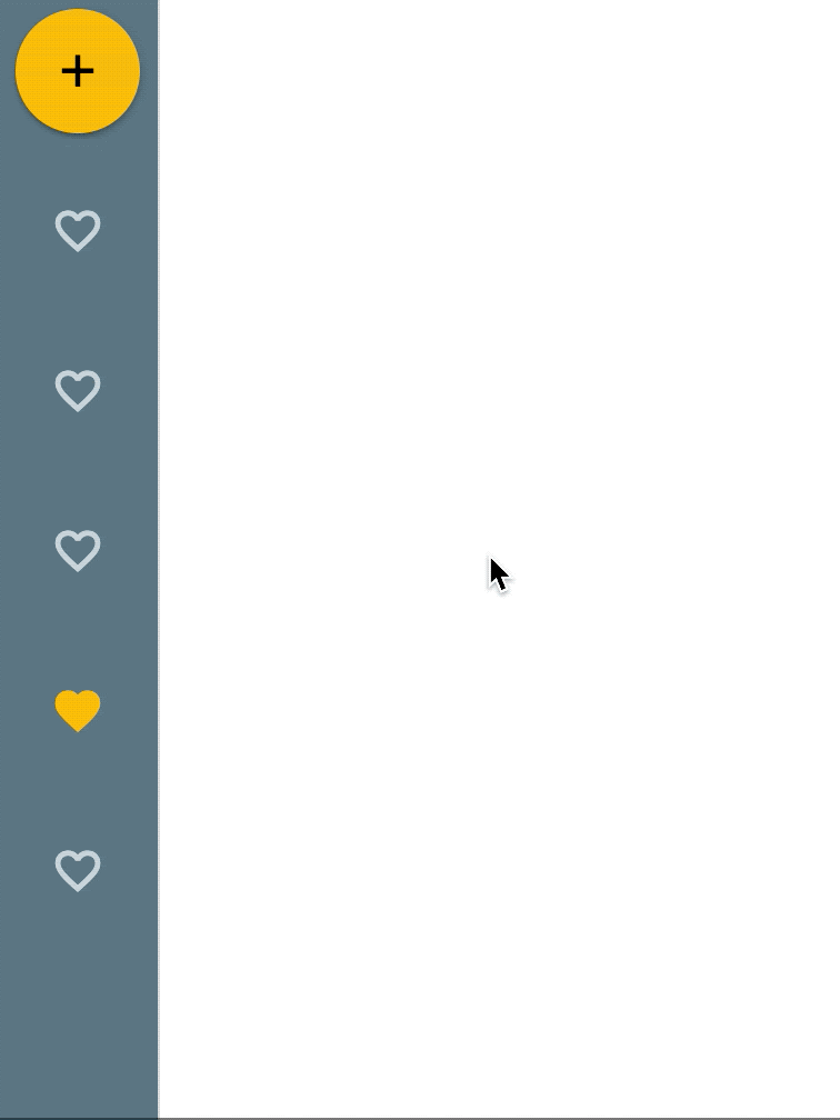 The new NavigationRail widget