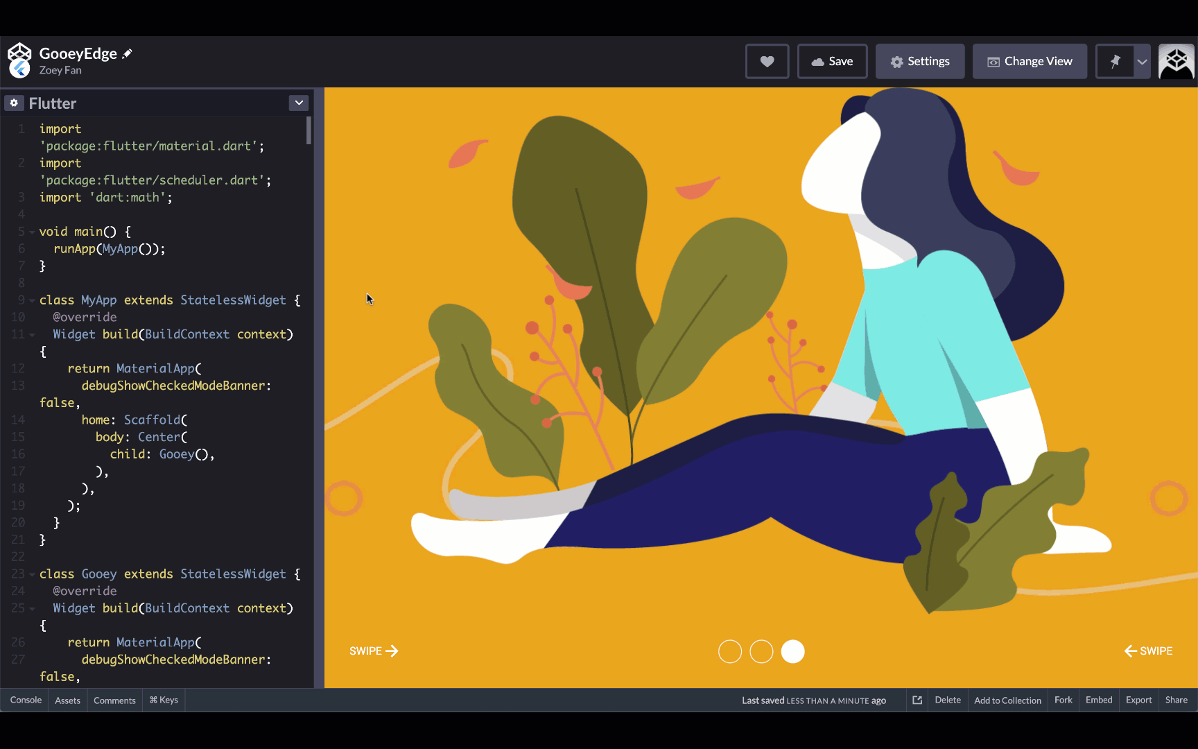 *[“Gooey edge” animation](https://codepen.io/zoeyfan/pen/ExVaXGK) by [Grant Skinner](https://github.com/gskinnerTeam)*