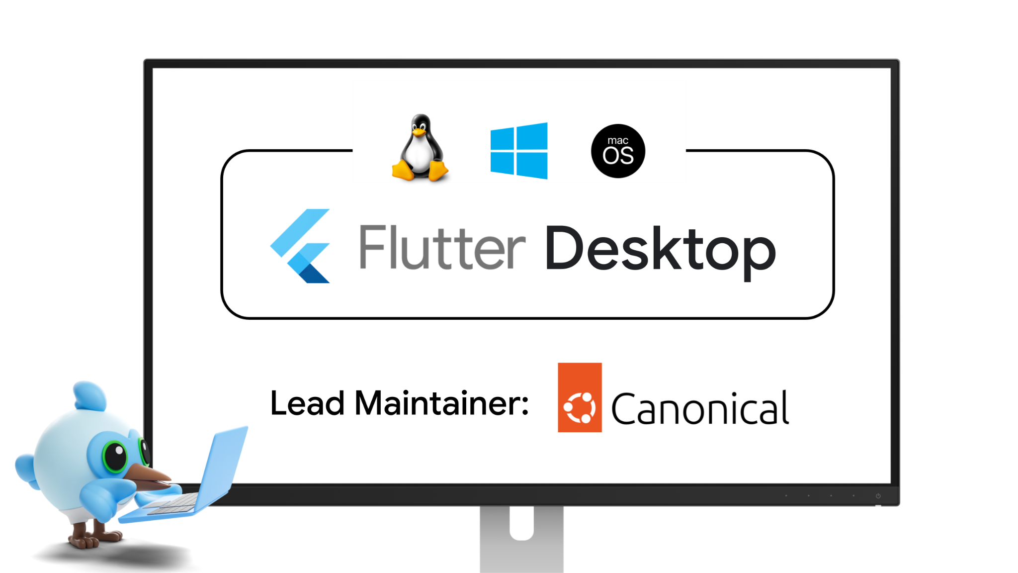 Canonical will lead the Flutter Desktop roadmap and oversee the maintenance of our Linux, Windows, and macOS embedders.