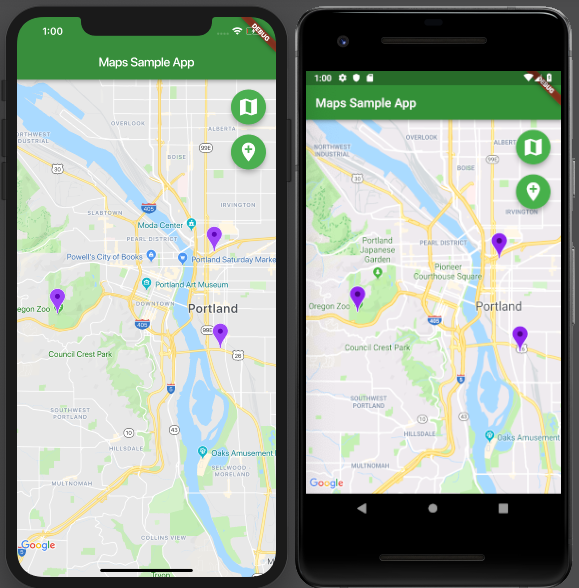 Google Maps and Flutter