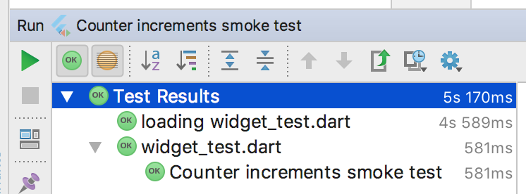 Running unit tests as part of your everyday Flutter workflow