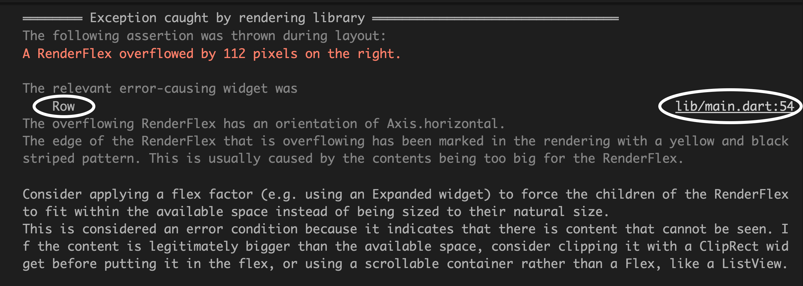 Overflow error on the Debug Console