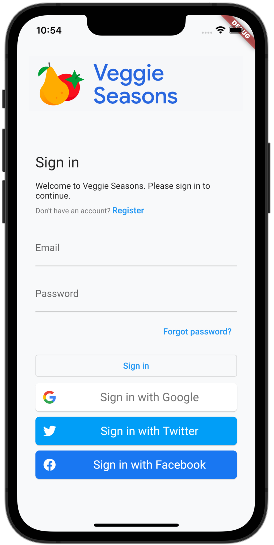 With the new developer productivity enhancements to Flutter, an app can support sign-in to multiple authentication services with just a single drop-in widget.