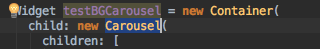 Command + Click the word Carousel to view carousel.dart