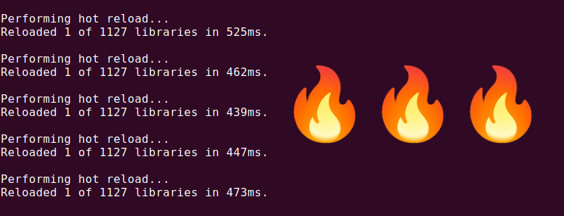 Flutter Hot Reload