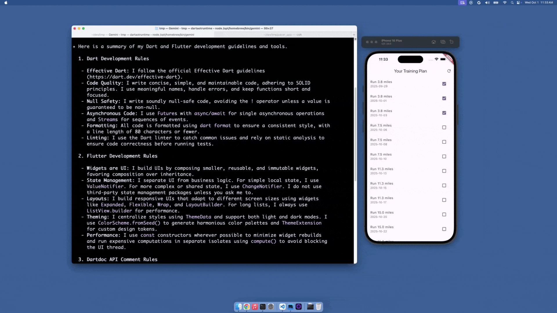 The extension includes rules and best-practices